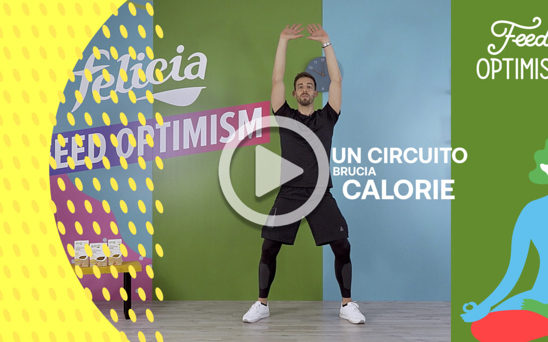 Un circuito a corpo libero brucia calorie per quando vuoi sgarrare un po’!